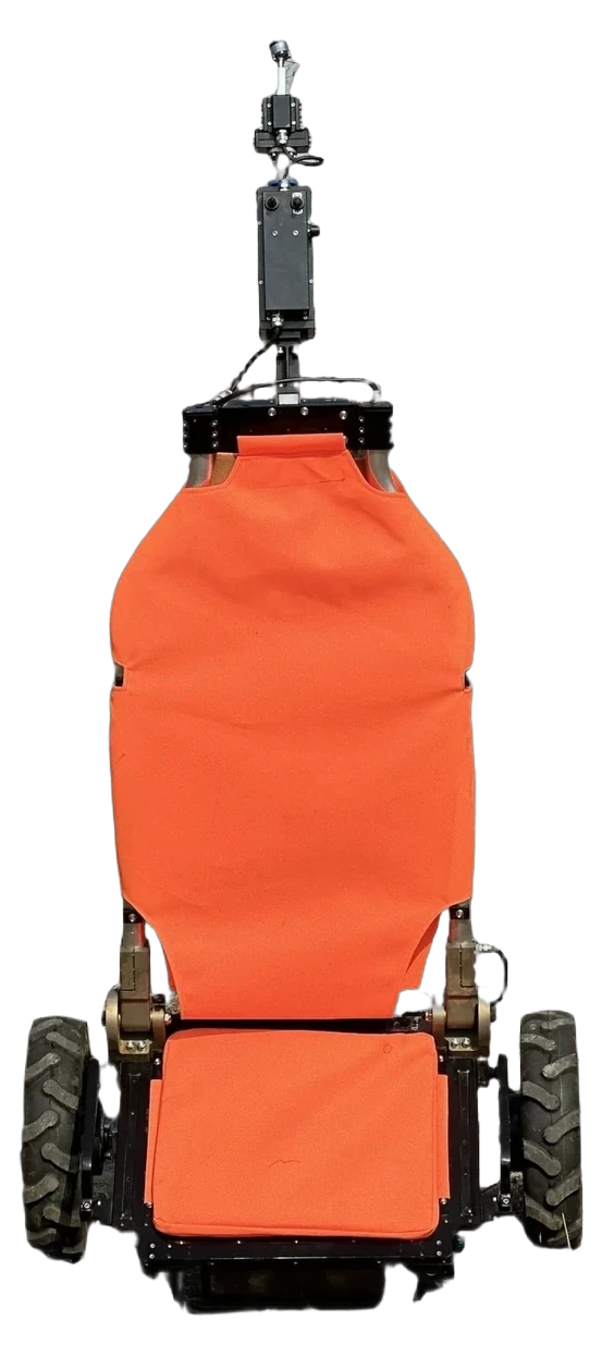 Rider heavy-duty all-terrain intelligent carrier, full front view