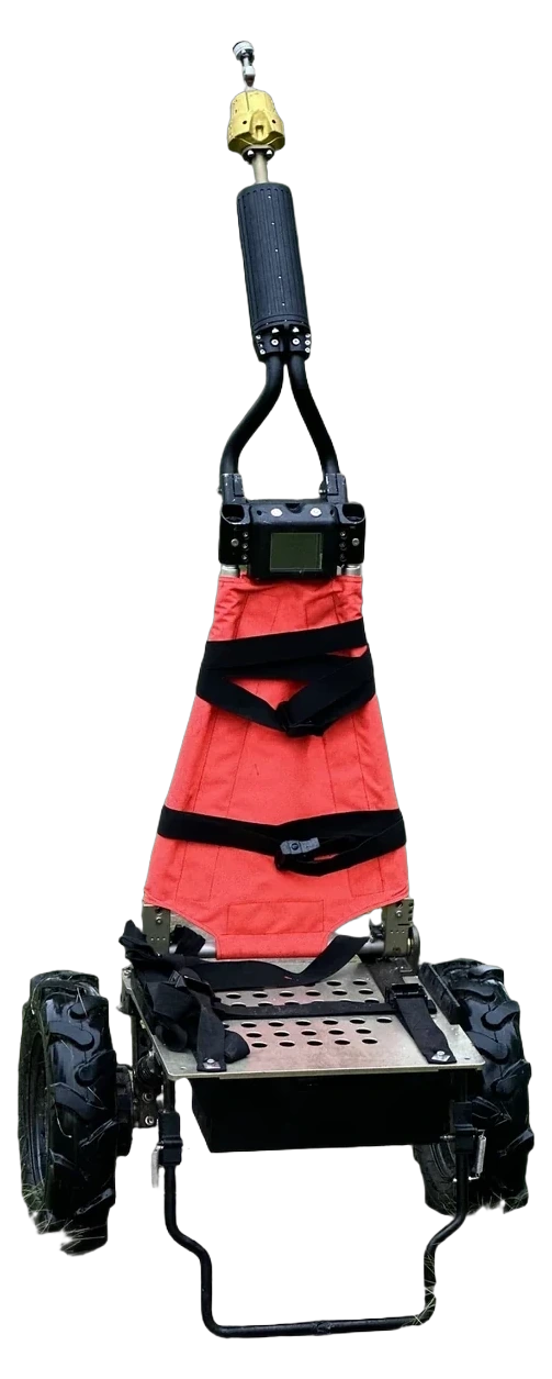 Rider light-duty all-terrain intelligent carrier, full front view