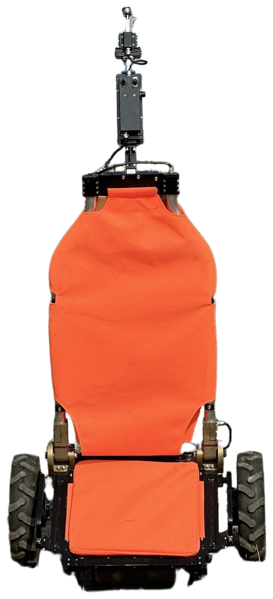 Rider heavy-duty carrier, front view