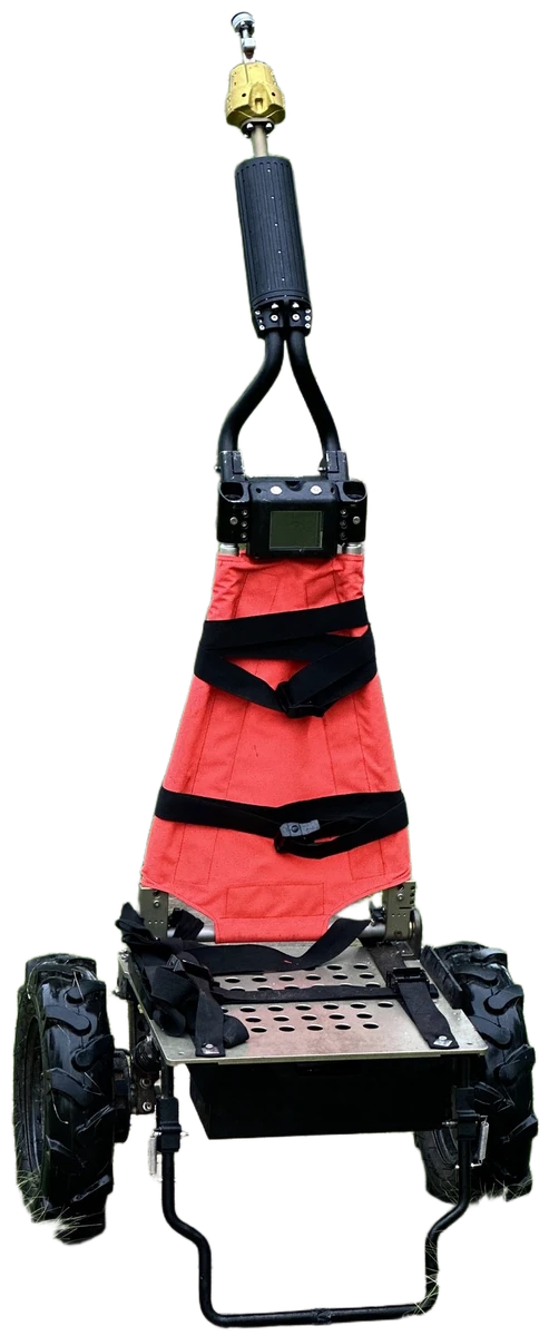 Rider light-duty carrier, front view